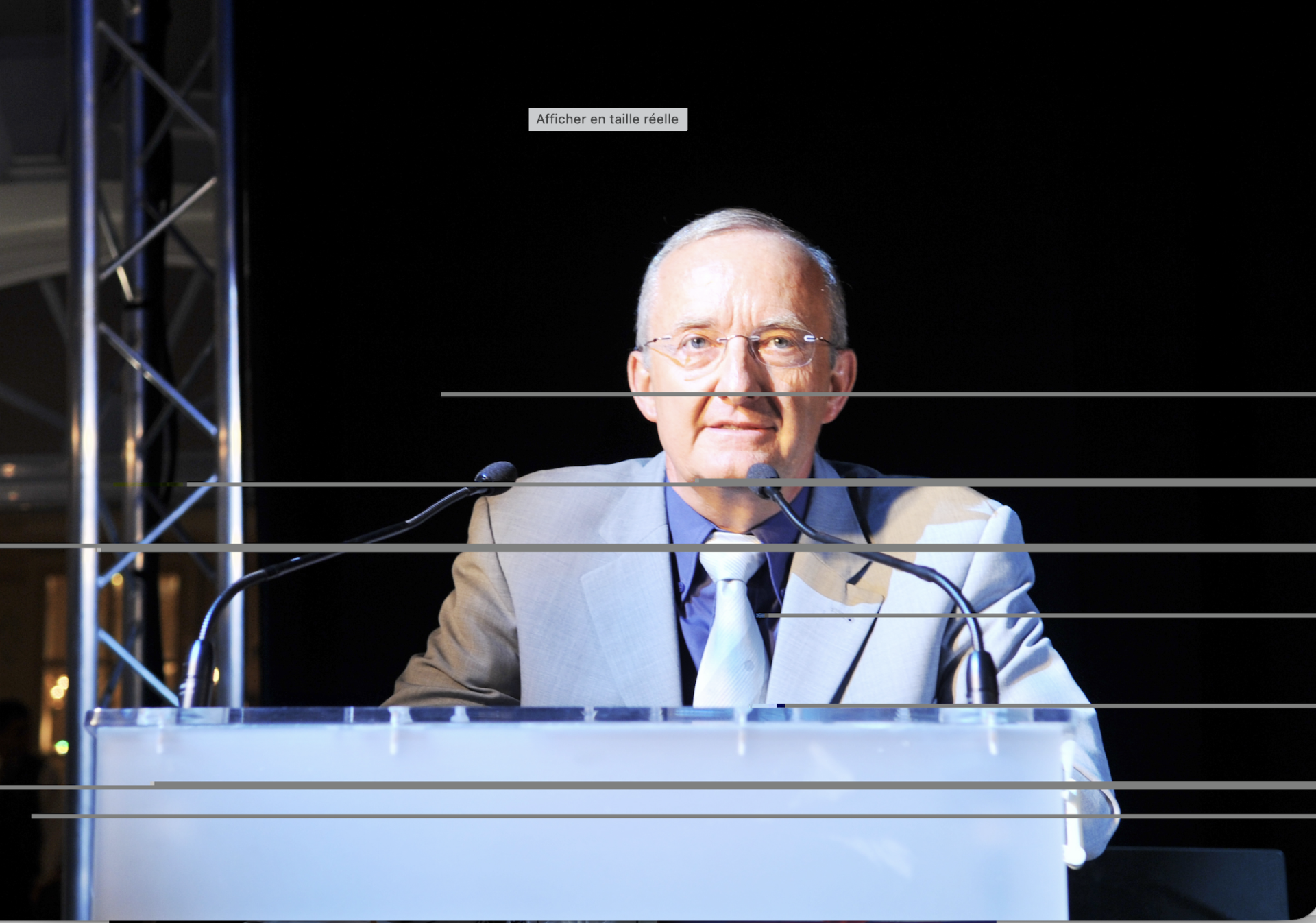 Le conférencier